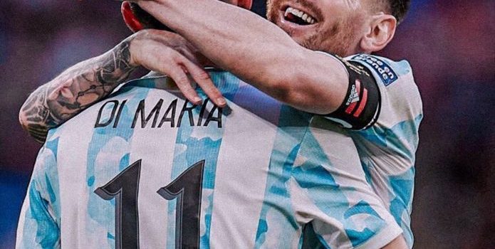 Soccer Di Maria and Messi|Pinterest