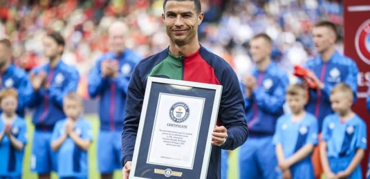 Inépuisable, Cristiano Ronaldo entre dans le Guiness World Records après sa 200e sélection