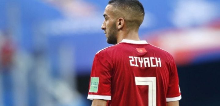 Ziyech avec Ronaldo à Al Nassr