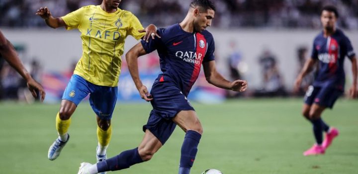 Tournée d'été: triste 0 0 entre le Paris SG et l'Al Nassr de Ronaldo