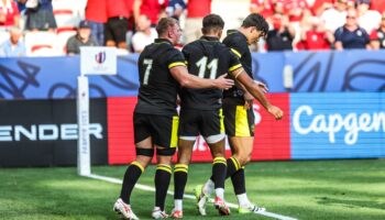 Coupe du monde de rugby: "Je porte ses caleçons", le Gallois Rees Zammit raconte sa célébration à la Ronaldo