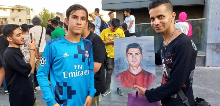Iran : l’arrivée de Ronaldo déchaîne les passions à Téhéran