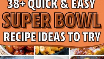 Football 38+ meilleures idées de recettes et apéritifs du Super Bowl pour 2021 – Crazy Laura
|Pinterest