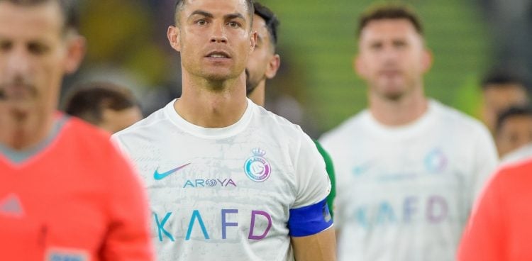 Cristiano Ronaldo enrage