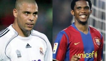 Ronaldo Nazario : « Samuel Eto’o m’a plus impressionné au FC Barcelone que Ronaldinho