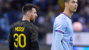 Cristiano Ronaldo repasse devant Lionel Messi