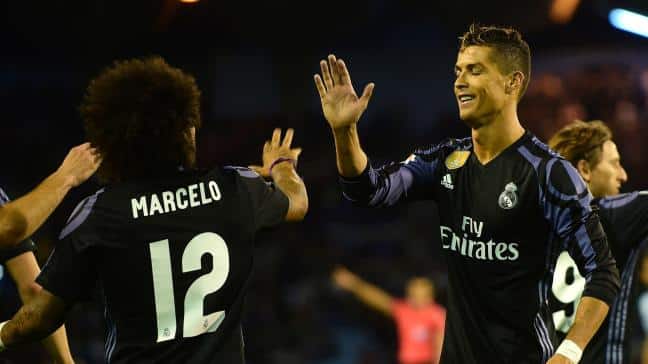 Auteur d’un doublé, Ronaldo rapproche un peu plus le Real du titre. PHOTO AFP