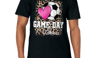 Soccer Game Day Soccer Leopard Print Women Girls Soccer T Shirt|Pinterest