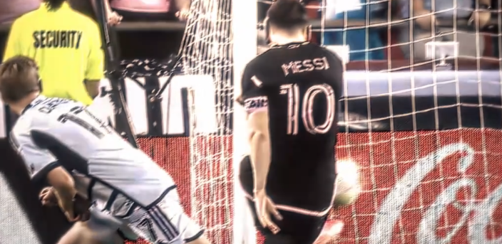 Football: Quand Messi a marqué ce banger. .