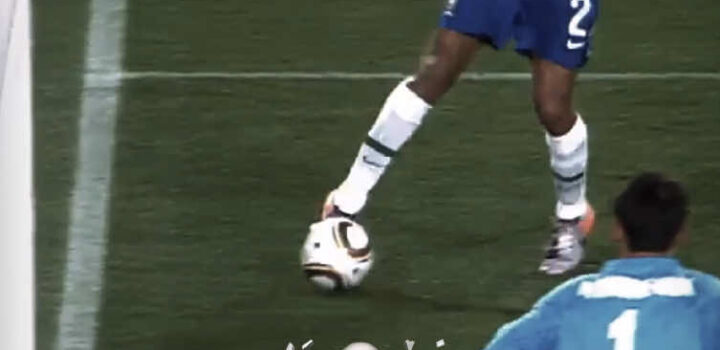 Football: Angle impossible…