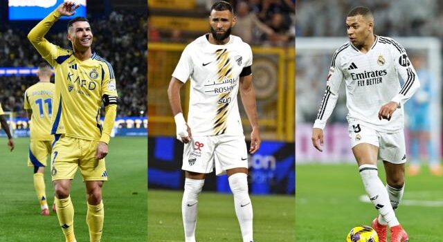 Cristiano Ronaldo sportif le mieux payé du monde en 2024 selon Sportico, Karim Benzema 8e et Kylian Mbappé 9e