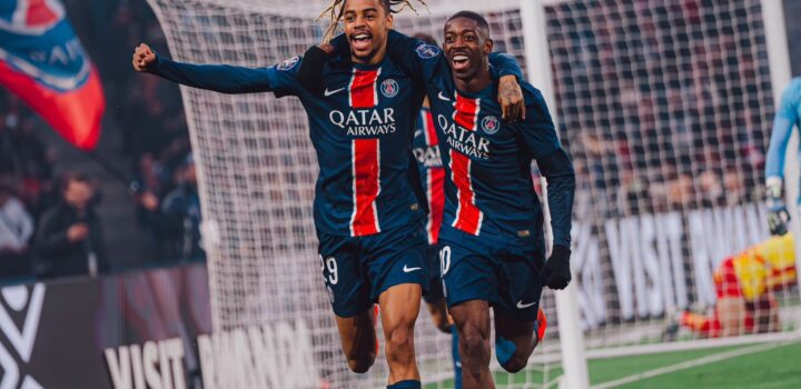 Ligue 1 Bradley Barcola et Ousmane Dembélé|Pinterest