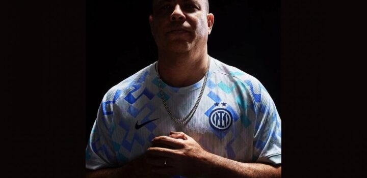 Ronaldo et Nike dévoilent le nouveau maillot extérieur de l'Inter Milan