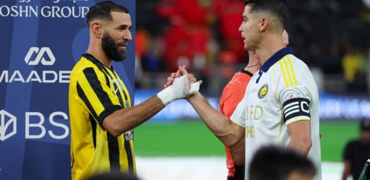 Un sacré coup de tête: Coman et Ronaldo gâchent la soirée de Benzema en Saudi Pro League