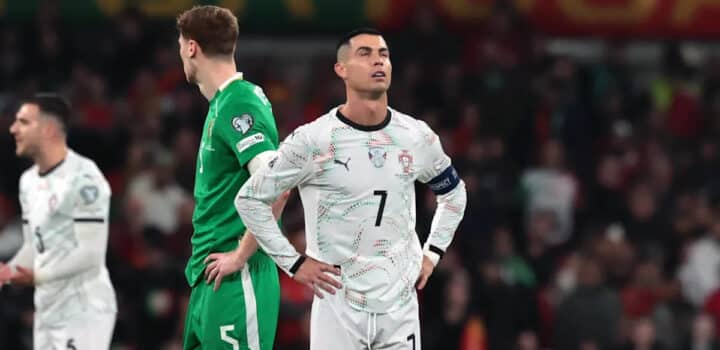 Coupe du monde 2026: Cristiano Ronaldo privé de Mondial? On connaît la sanction après son expulsion en Irlande