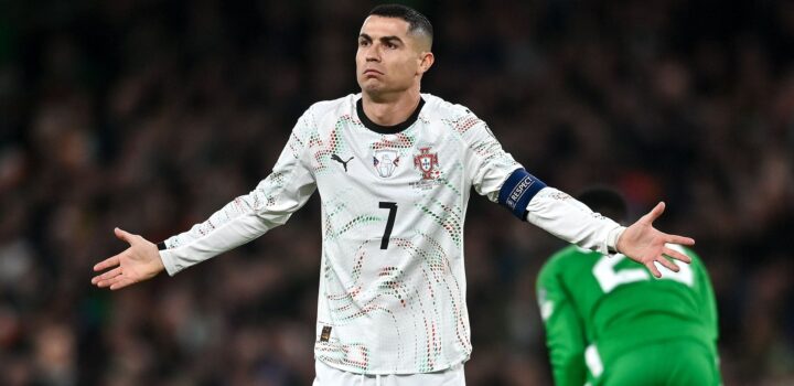 Irlande Portugal : Cristiano Ronaldo exclu pour un coup de coude