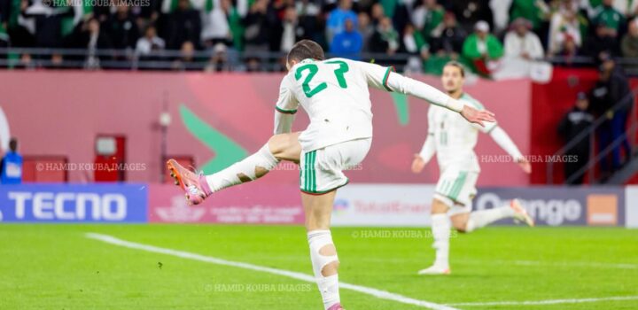 CAN 2025 Algérie : Boulbina à la Ronaldo, un but spectaculaire contre la RD Congo