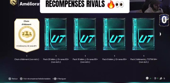 Football: 24 POINTS IN RIVALS & VOICI LES NOUVELLES RÉCOMPENSES RIVALS … |Tik Tok