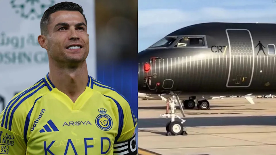 L'avion privé de Ronaldo vaut 61 millions de livres sterling.