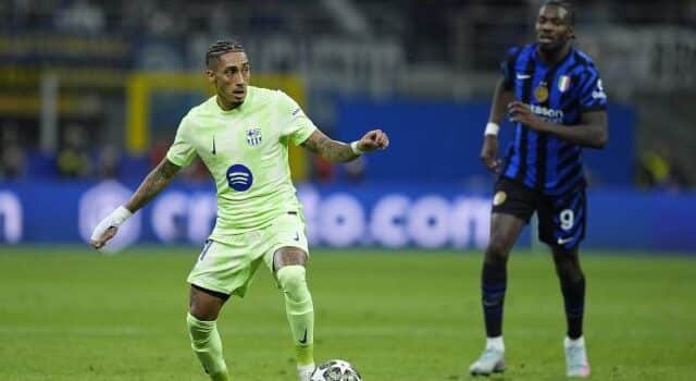 Raphinha devient le joueur le plus décisif sur une édition de Ligue des champions en égalisant Cristiano Ronaldo